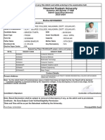 Admit Card