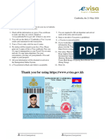 E-Visa Certificate A05320018