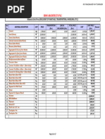 Bill of Quantity - SPECIFICATION & Cost With CBD 28 Page 6