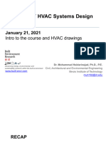 Cae464 - 517 Lecture02 - Review of HVAC System Drawings