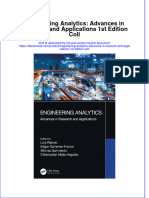 Full Ebook of Engineering Analytics Advances in Research and Applications 1St Edition Coll Online PDF All Chapter