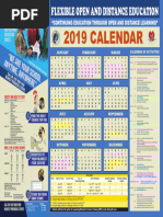 Calendar 2019