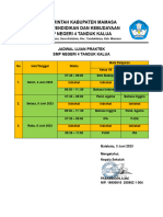 Jadwal Ujian Praktek