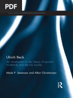 (Routledge Advances in Sociology) Mads P. Sørensen, Allan Christiansen - Ulrich Beck - An Introduction To The Theory of Second Modernity and The Risk Society-Routledge (2012)