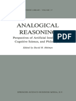 (Synthese Library 197) Mark Turner (Auth.), David H. Helman (Eds.) - Analogical Reasoning - Perspectives of Artificial Intelligence, Cognitive Science, and Philosophy-Springer Netherlands (1988)