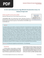 2023 - Madhuranga Et Al., Anti-Inflammatory Egg Albumin Denaturation Assay