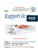 Rapport de STAGE Dessinateur Batiment 240523 165800