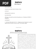 Epiphany Word Search