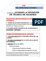 2 CTH Cómo Estudiar La Oposición