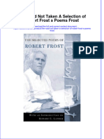 Ebook The Road Not Taken A Selection of Robert Frost S Poems Frost Online PDF All Chapter