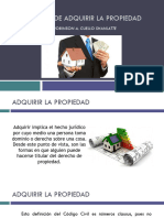 Presentacion Modos de Adquirir La Propiedad