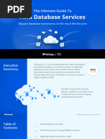 Ultimate Guide To Aws Database Services