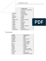 U5 Vocabulary