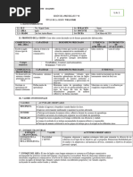 Sesión de Aprendizaje N 06-2do-Primera Unidad-2024