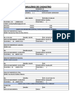 Formulario de Cadastro