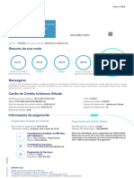 Resumo Da Sua Conta: Pagamento Iniciado Por Cliente Pagamento Por Débito Direto