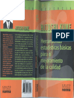 1ro. Herramientas Estadisticas Basicas para El Mejoramiento de La Calidad - HITOSHI-KUME