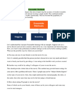 Ensemble Methods