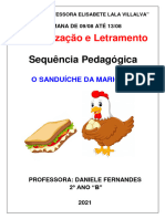 Sequência Didática o Sanduíche Da Maricota 2º Ano