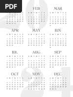 2024 Calendar