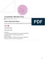 Compatibility With Birth Times