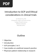 Good Clinical Practice Principles