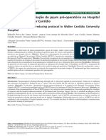 Protocolo de Abreviação Do Jejum Pré-Operatório No Hospital Universitário Walter Cantídio