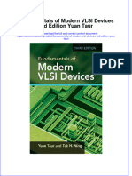 Full Ebook of Fundamentals of Modern Vlsi Devices 3Rd Edition Yuan Taur Online PDF All Chapter