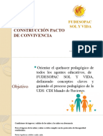 Presentacion Pacto de Convivencia - Fudesopac