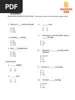 Actividad 1 Ingles I