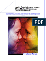 Full Human Heredity Principles and Issues 10Th Edition Michael Cummings Solutions Manual Online PDF All Chapter