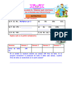 3° y 4° Ficha MATEMATICA HALLAMOS EL TÉRMINO QUE CONTINÚA EN PATRONES MULTIPLICATIVOS