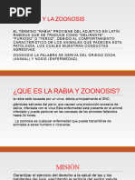 LA RABIA Y LA ZOONOSIS Isa