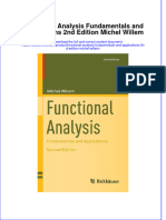 Full Ebook of Functional Analysis Fundamentals and Applications 2Nd Edition Michel Willem Online PDF All Chapter