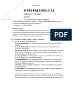 Finance Publique l2 s3