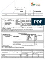 Emerchant Current Account RCSMS SOF