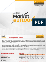 MOSt Market Outlook 13 TH May 2024