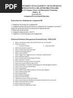 Pgdca Ii - 2324 Even Sem Assignment All Subject