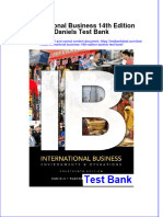 Full International Business 14Th Edition Daniels Test Bank Online PDF All Chapter