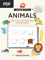 Draw 62 Animals and Make Them Cute - Step-by-Step Drawing For Characters and Personality