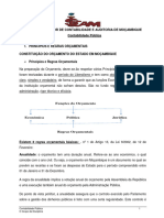 04-Princípios E Regras Orçamentais Vs Constituição Do OE em Moçambique