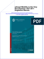 Full Ebook of Intergenerational Mobility in The Very Long Run Florence 1427 2011 Guglielmo Barone Online PDF All Chapter