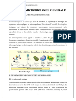 Cours de Microbiologie Generale