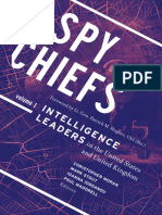 Spy Chiefs Intelligence Leaders in The United States and United Kingdom Christopher Moran Mark Stout Ioanna Iordanou Etc