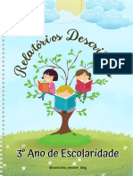 Modelos de Relatórios 3º Ano de Escolaridade