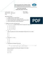 Soal Ujian Sekolah MM KLS VI TA 23 24