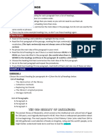 Bu I 5 Matching Headings