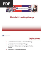 Module 5 Change Leadership