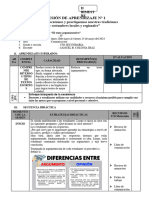 Sesion de Clase - Texto Argumentativo