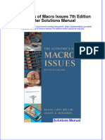 Full Economics of Macro Issues 7Th Edition Miller Solutions Manual Online PDF All Chapter